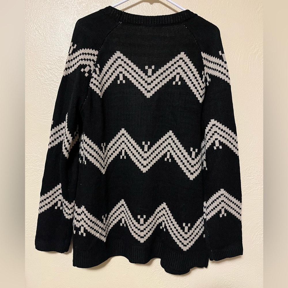 Have Boho Chevron Pattern Size Large Open Front C… - image 3